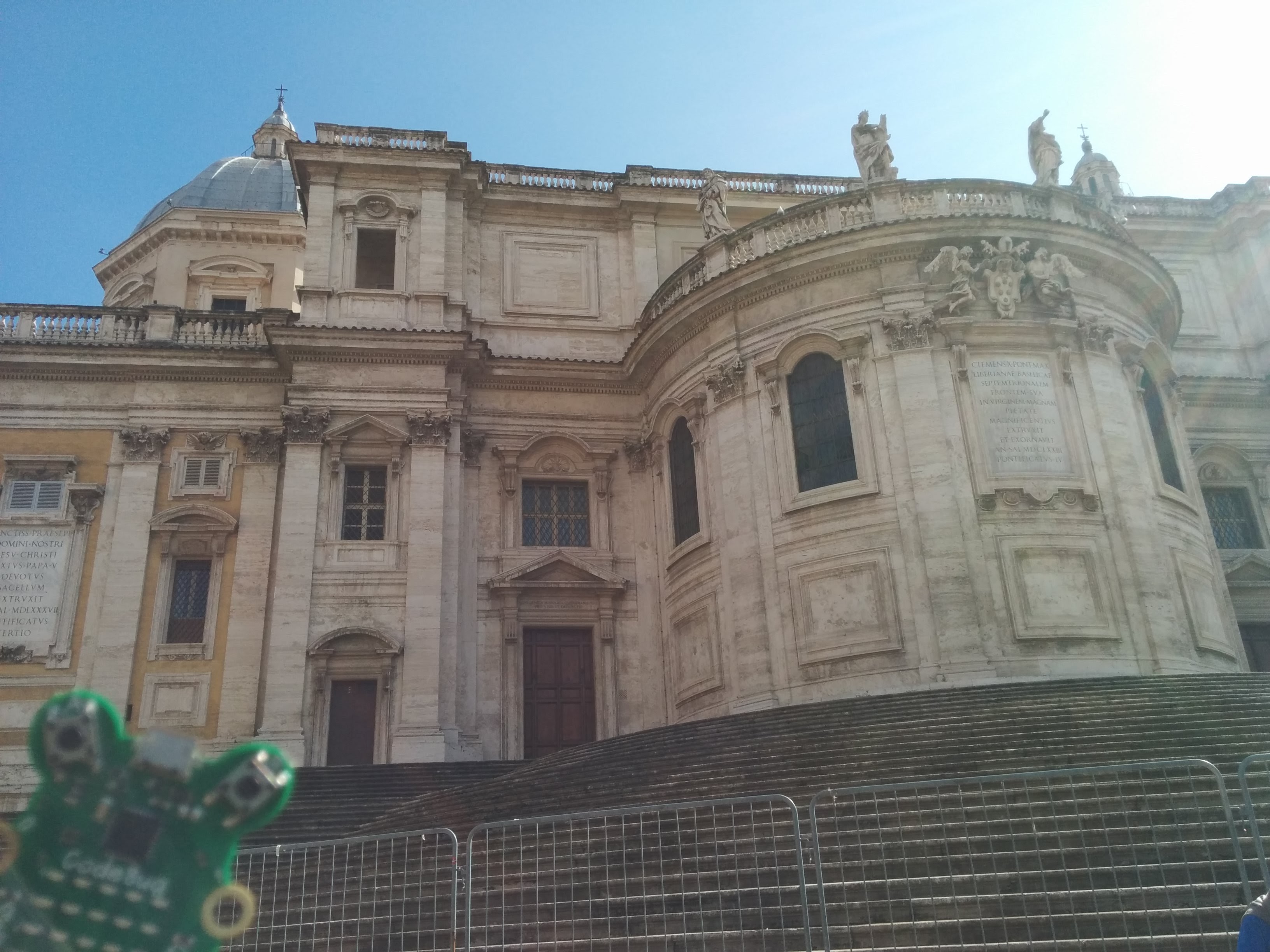 CodeBug sightseeing in Rome